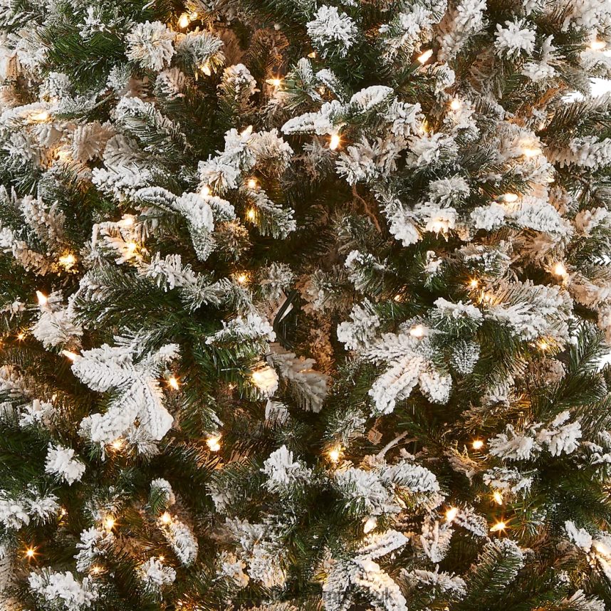 Trees | National Tree Company Pre-Lit \Feel Real\ Artificial Christmas Tree Everest Fir Green White Lights Includes Stand 65 Feet F2L4F146